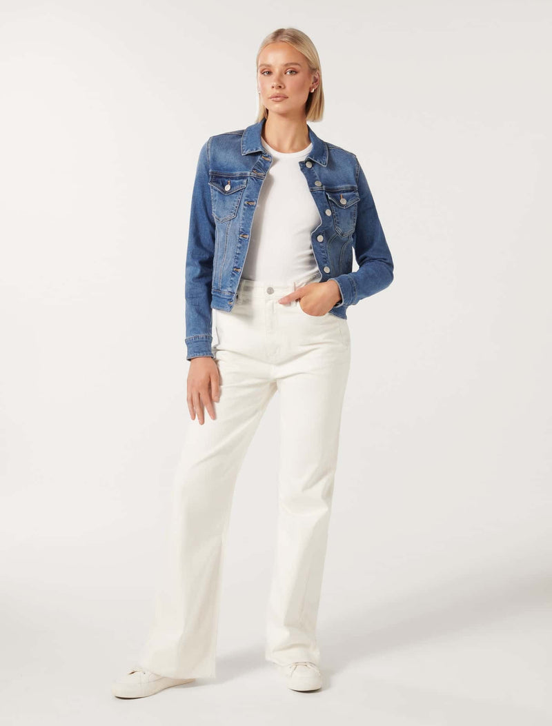 Dani Denim Jacket Forever New