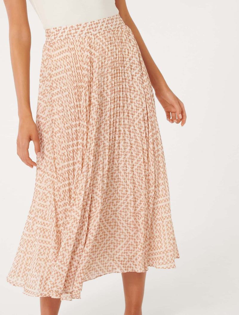 Aurora Pleated Skirt Forever New