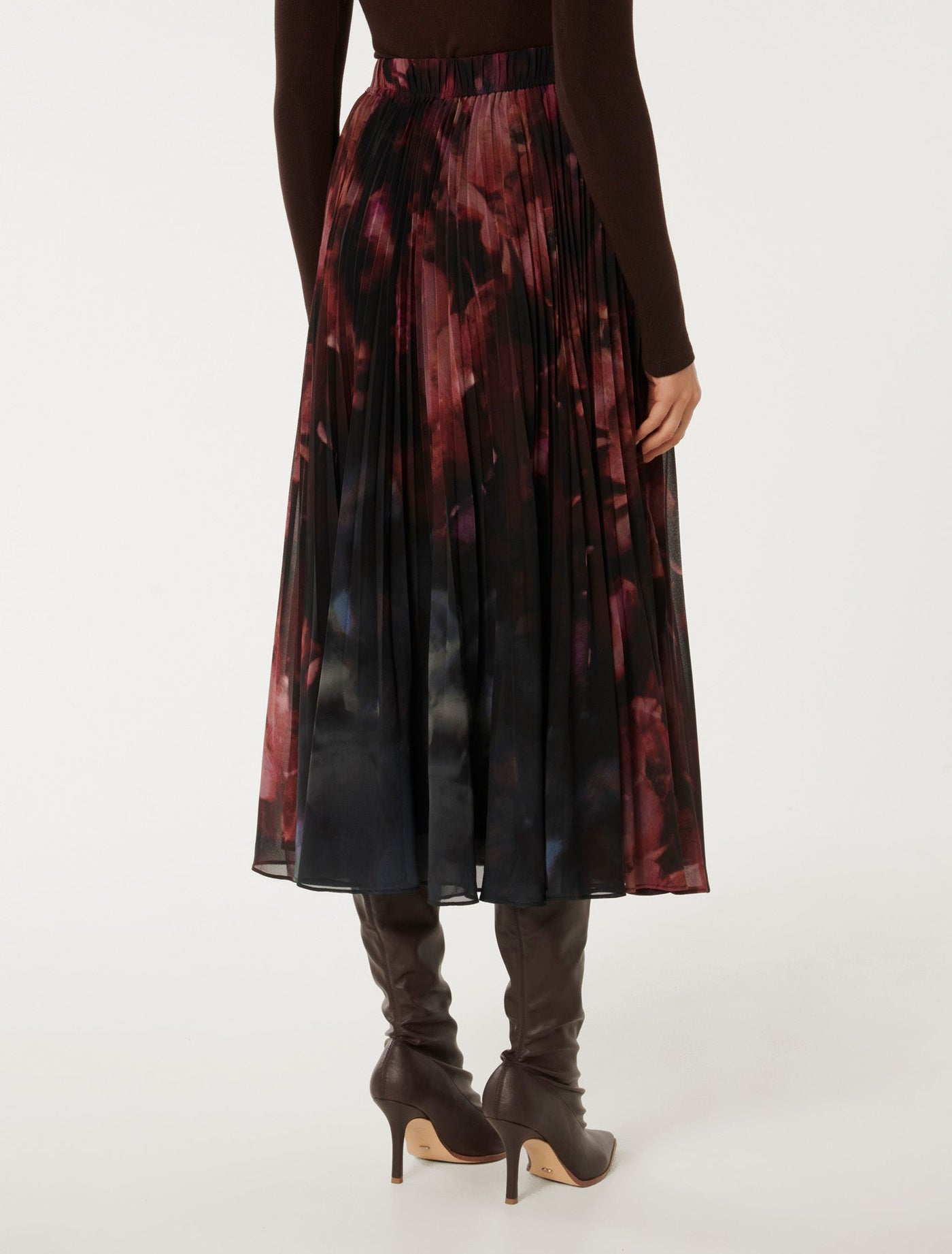 スカート FLARE UP Pleats Midi Skirt 5BMM036 FLARE UP Pleats Midi Skirt 5BMM036