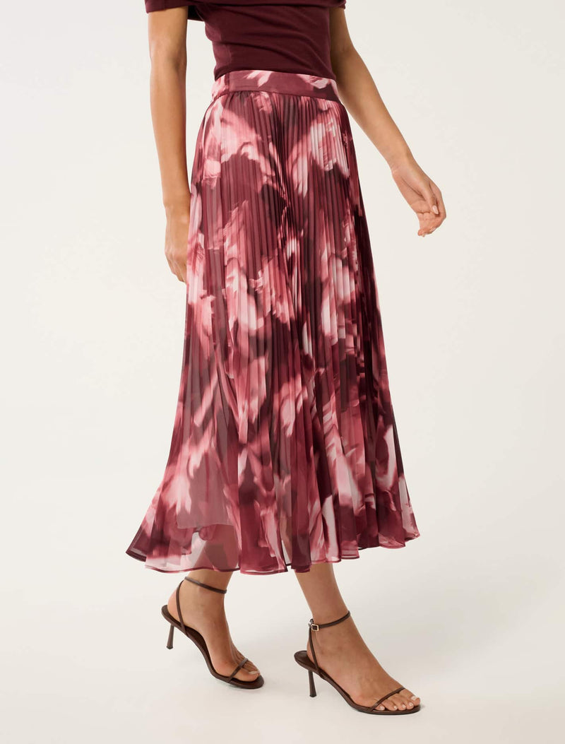 Aurora Pleated Skirt Forever New