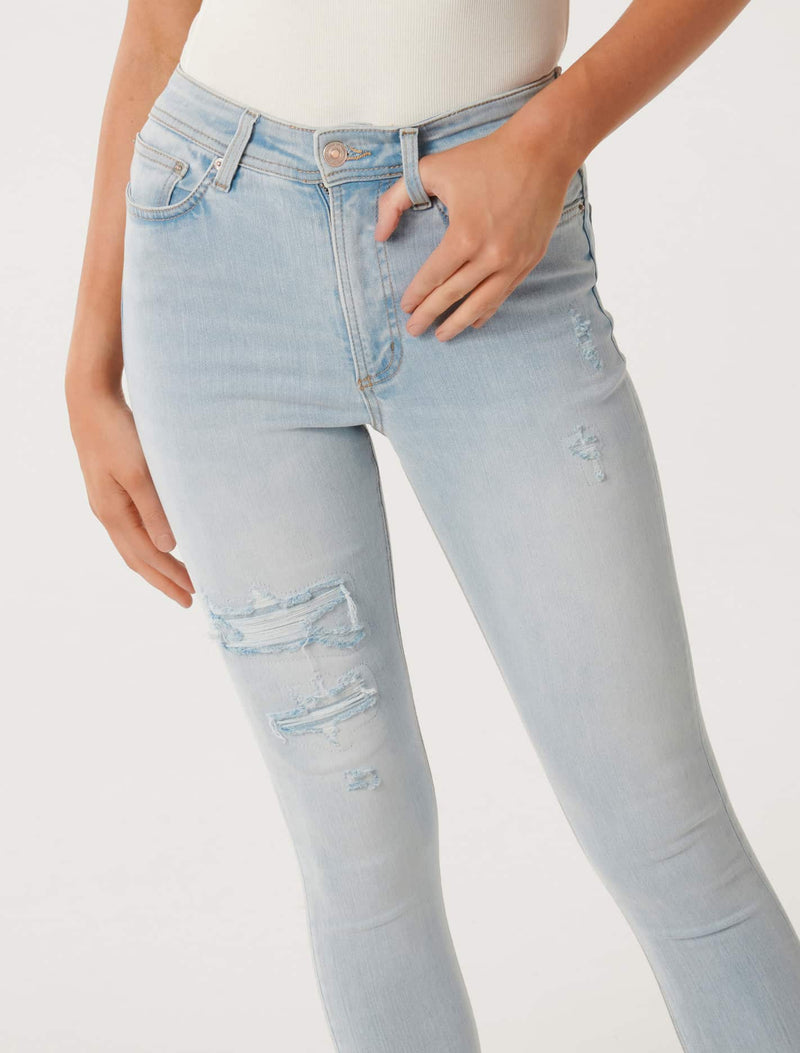 Ashley Mid-Rise Ankle Skinny Jeans Forever New