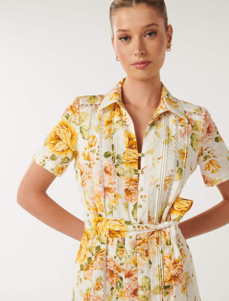 Brooke Mini Shirt Dress Forever New