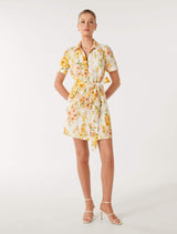 Brooke Mini Shirt Dress Forever New