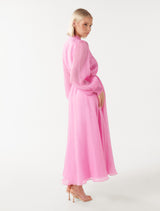 Anita Long-sleeved Midi Dress Forever New