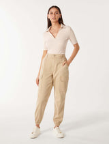 Darcy Cuffed Cargo Pant Jeans Forever New
