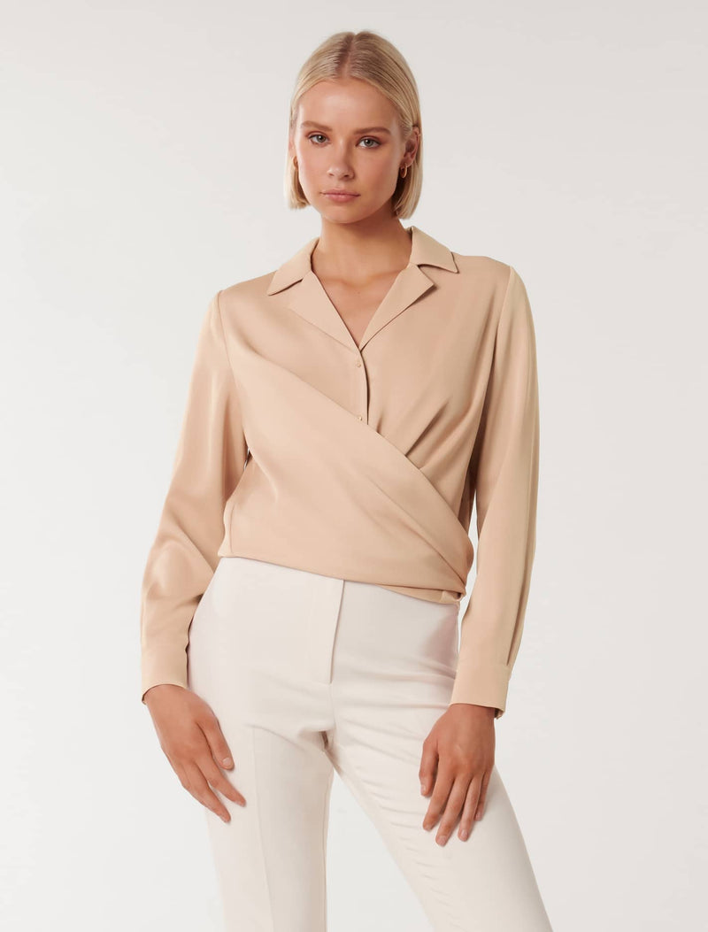 Forever new wrap top online