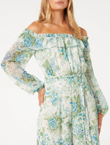 Alessia Off Shoulder Jumpsuit Forever New