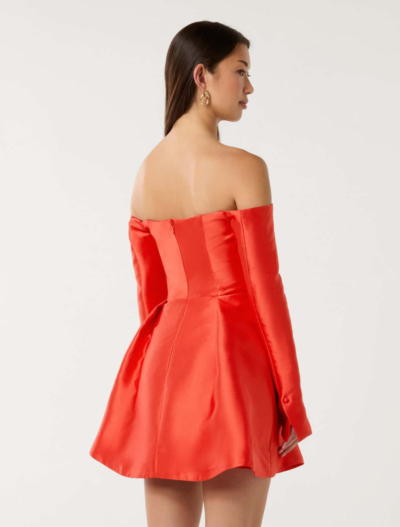Annie A-Line Mini Dress Forever New