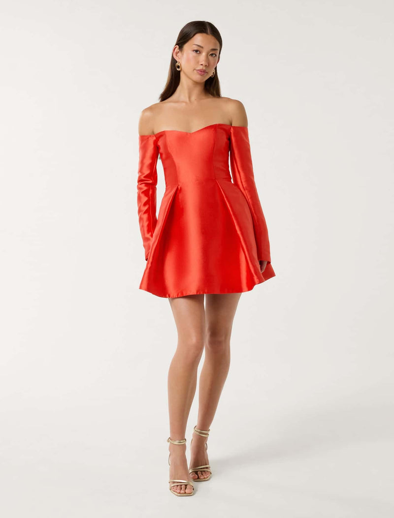 Annie A-Line Mini Dress Forever New