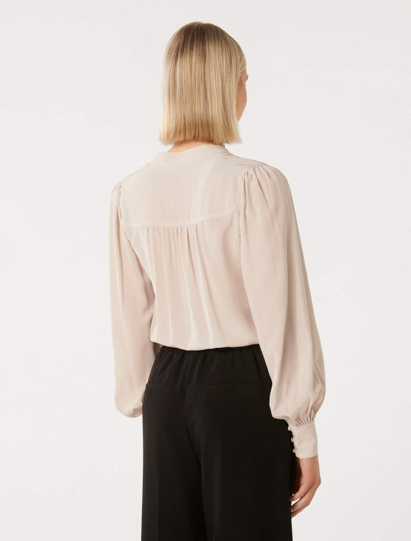 Premium Delia Silk Blouse Forever New