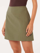 Lola Linen Mini Skirt Forever New