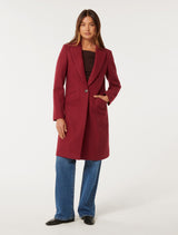 Bonnie Longline Coatigan Forever New