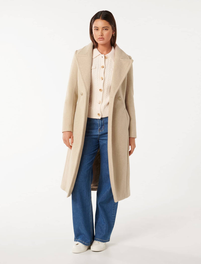Polly Wrap Coat Forever New