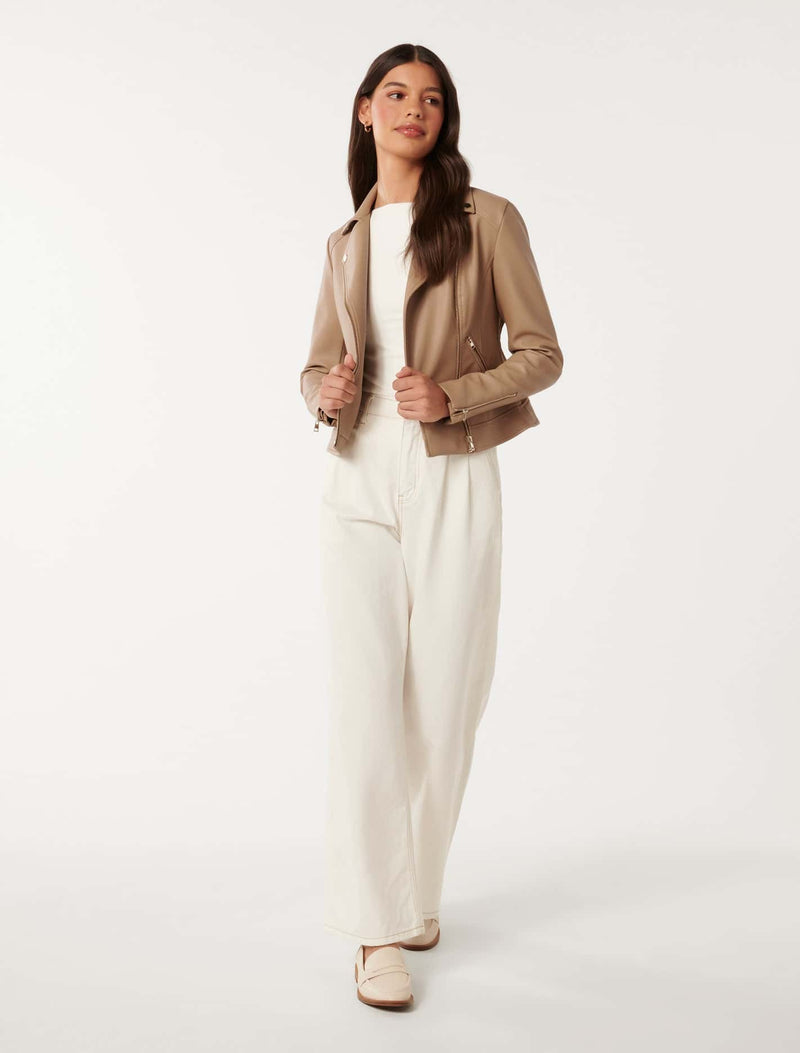 Kylie Biker Jacket Forever New