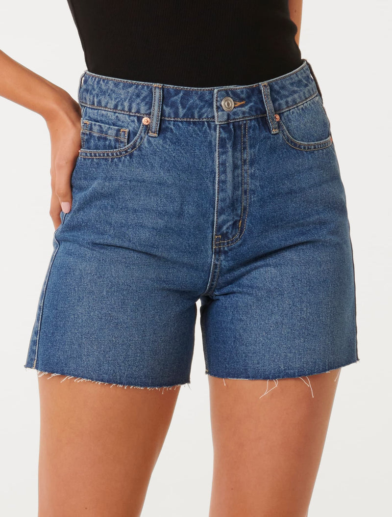 Stevie Denim Shorts Forever New