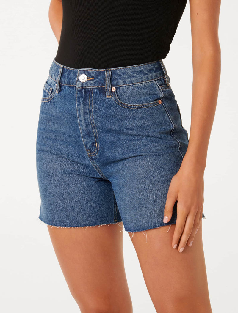 Stevie Denim Shorts Forever New