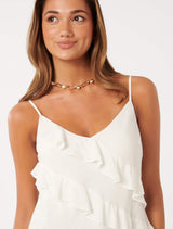 Bradshaw Petite Bias Ruffle Cami Top Forever New