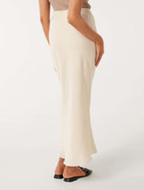 Millie Petite Linen Maxi Skirt Forever New