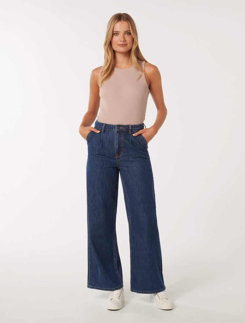 Pippa Wide Leg Jeans Forever New