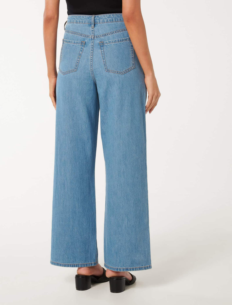 Pippa Wide Leg Jeans Forever New