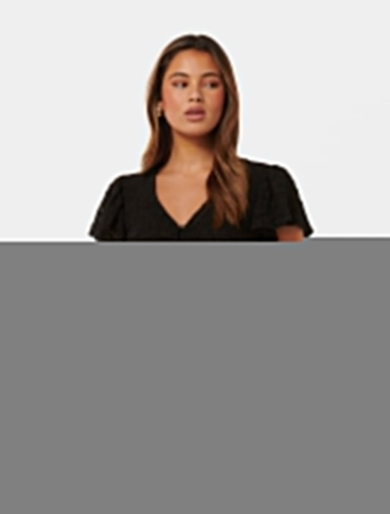 Yara Flutter Sleeve Lace Top Forever New