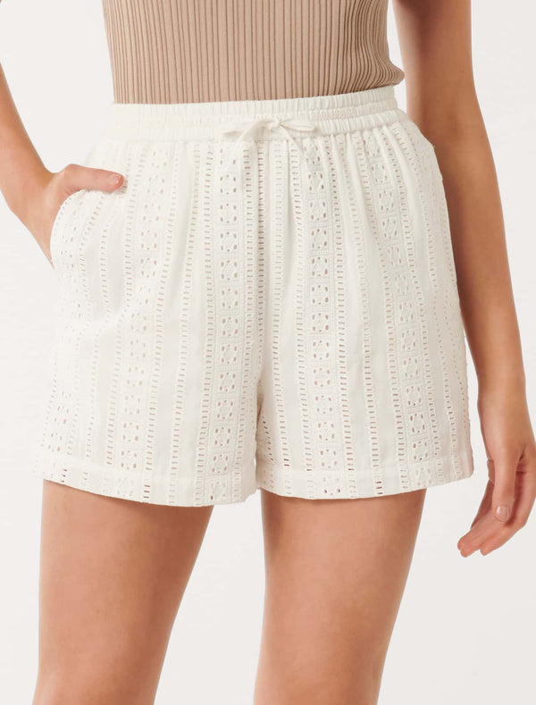 Tamara Textured Shorts Forever New