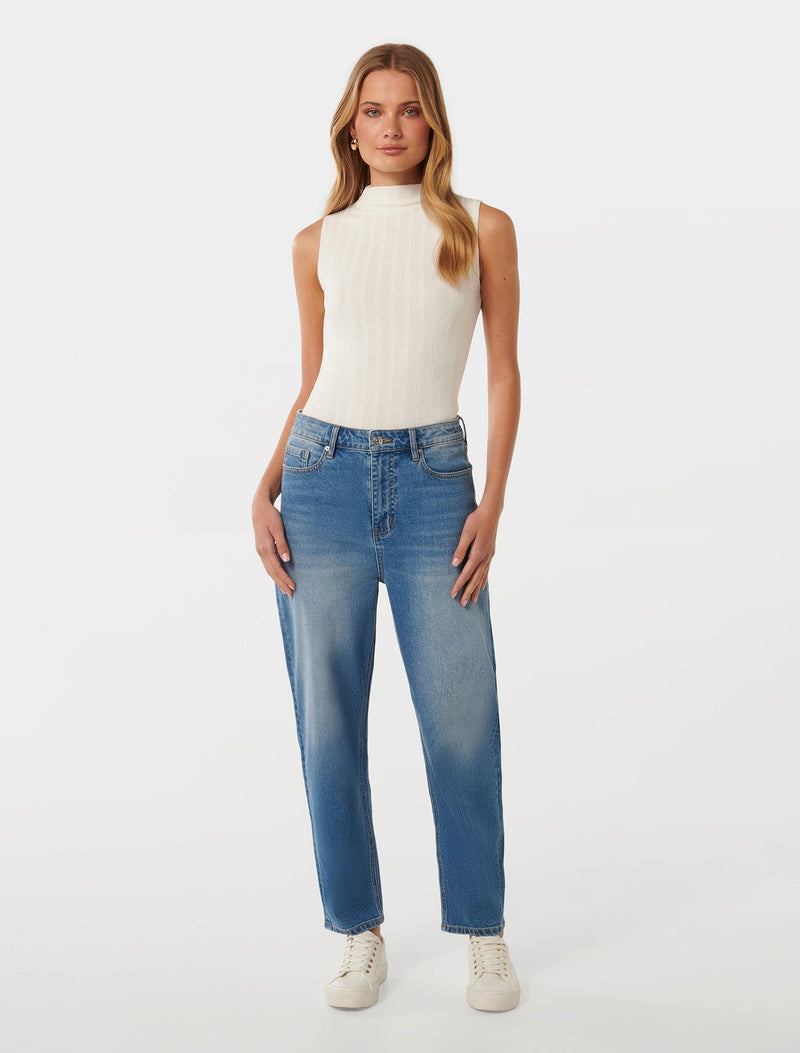 Ricky Barrel Leg Jeans Forever New