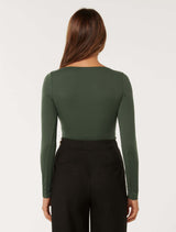 Erika Boat Neck Top Forever New