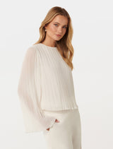 Paxton Pleated Shell Top Forever New