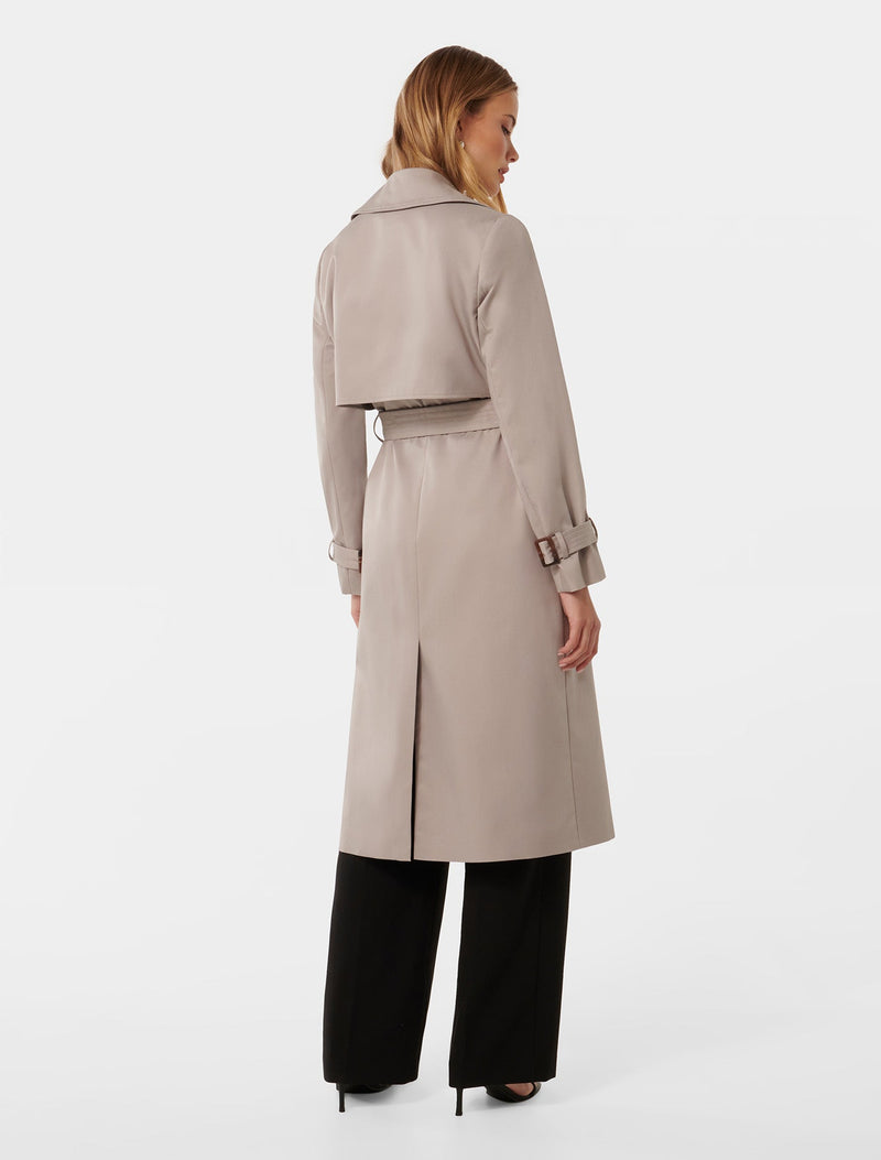 Payton Soft Trench Coat Forever New