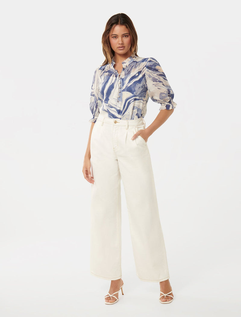 Pippa Wide Leg Jeans Forever New