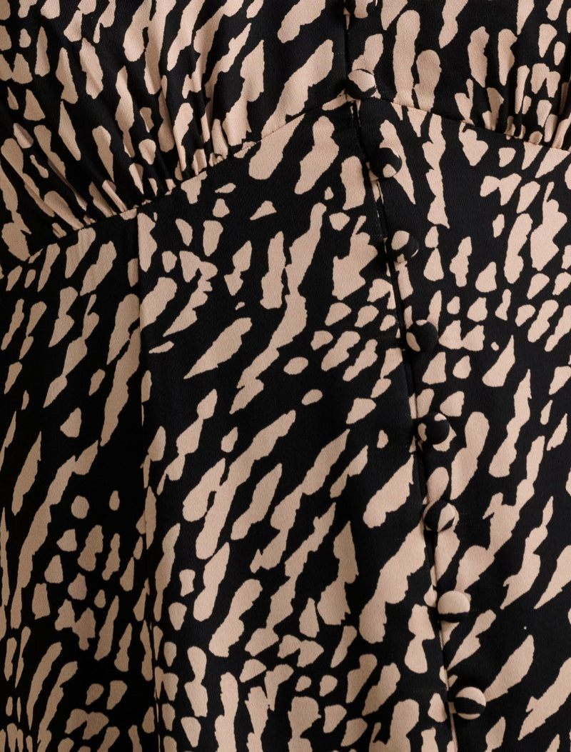 Pria Button Through Mini Dress Forever New