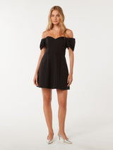 Sylvia Off Shoulder Mini Dress Forever New