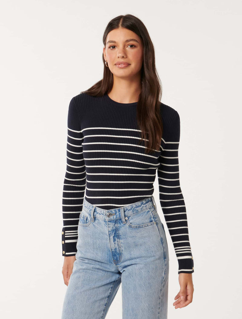 Della Rib Knit Jumper Forever New