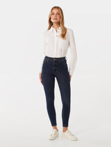 Ashley Mid-Rise Skinny Jeans Forever New