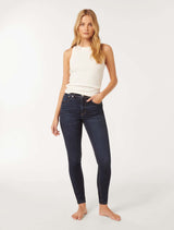 Nala Mid-Rise Skinny Jeans Forever New