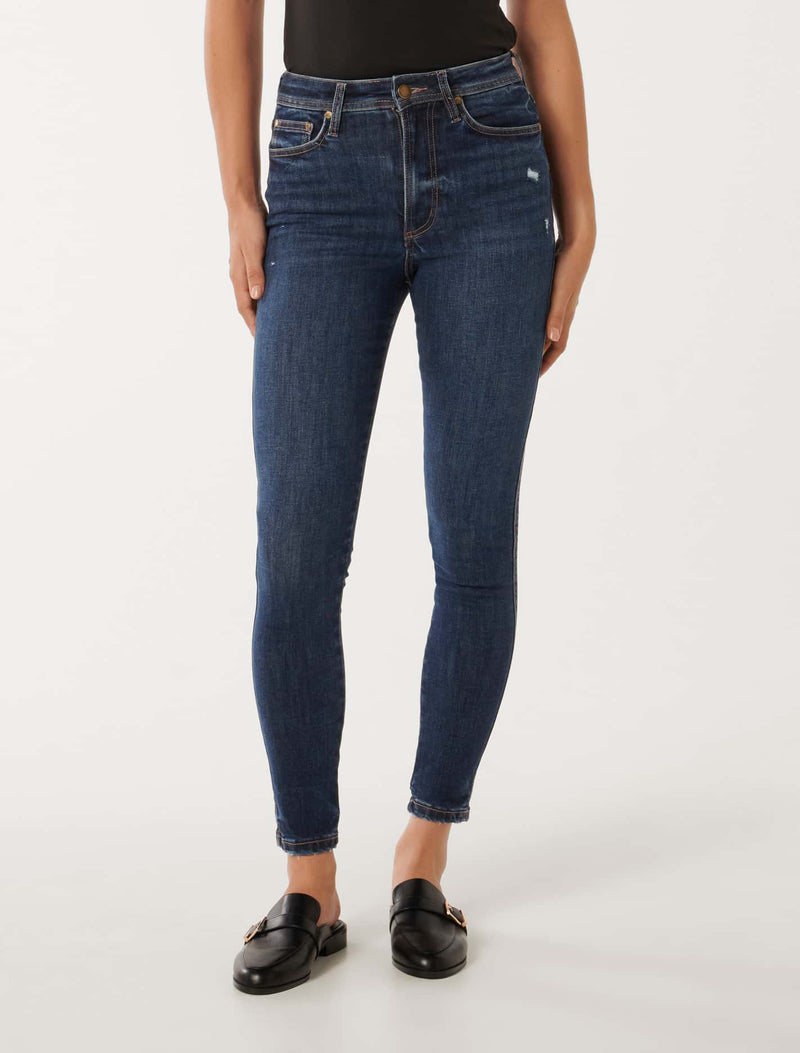 Ashley Mid-Rise Skinny Jeans Forever New