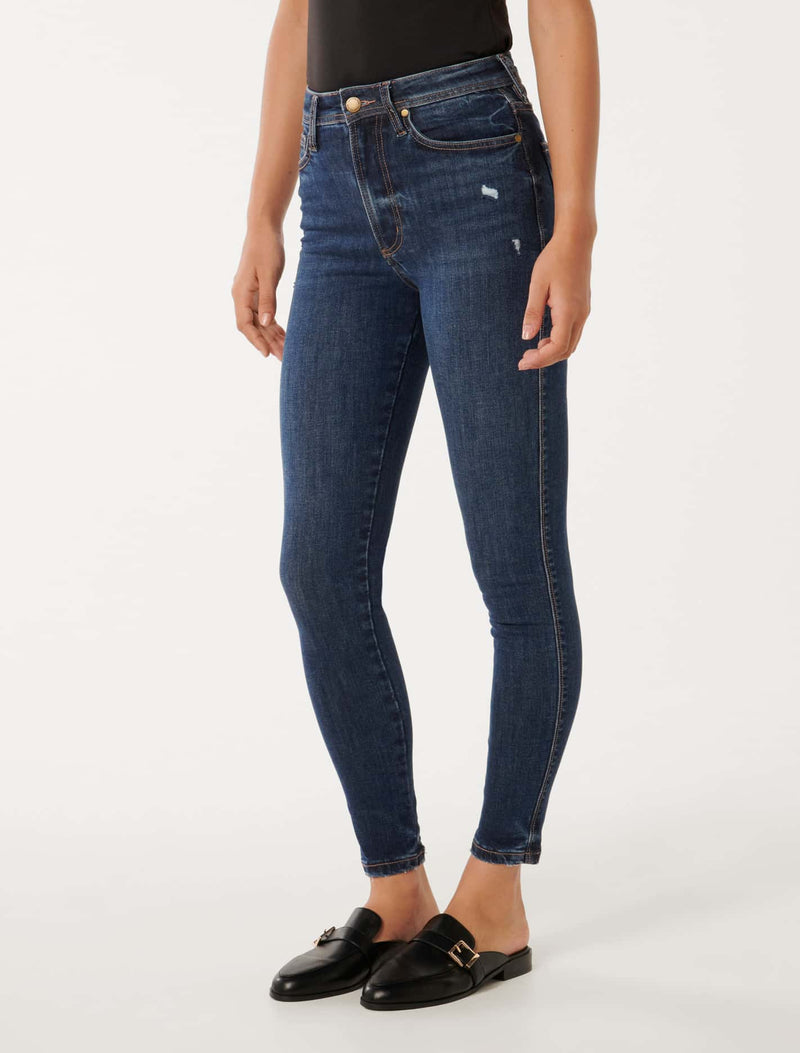 Ashley Mid-Rise Skinny Jeans Forever New