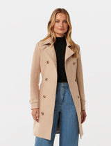 Alicia Short Trench Coat Forever New