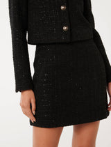 Tonia Boucle Mini Skirt Forever New