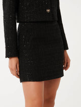 Tonia Boucle Mini Skirt Forever New