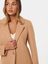 Anna Petite Single Breasted Coatigan Forever New