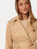 Payton Petite Soft Trench Coat Forever New