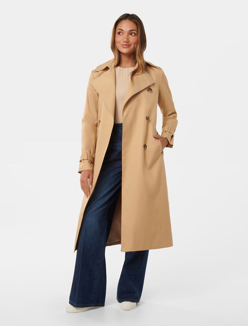 Payton Petite Soft Trench Coat Forever New