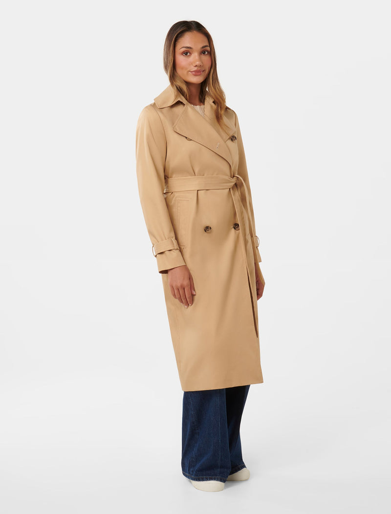 Payton Petite Soft Trench Coat Forever New