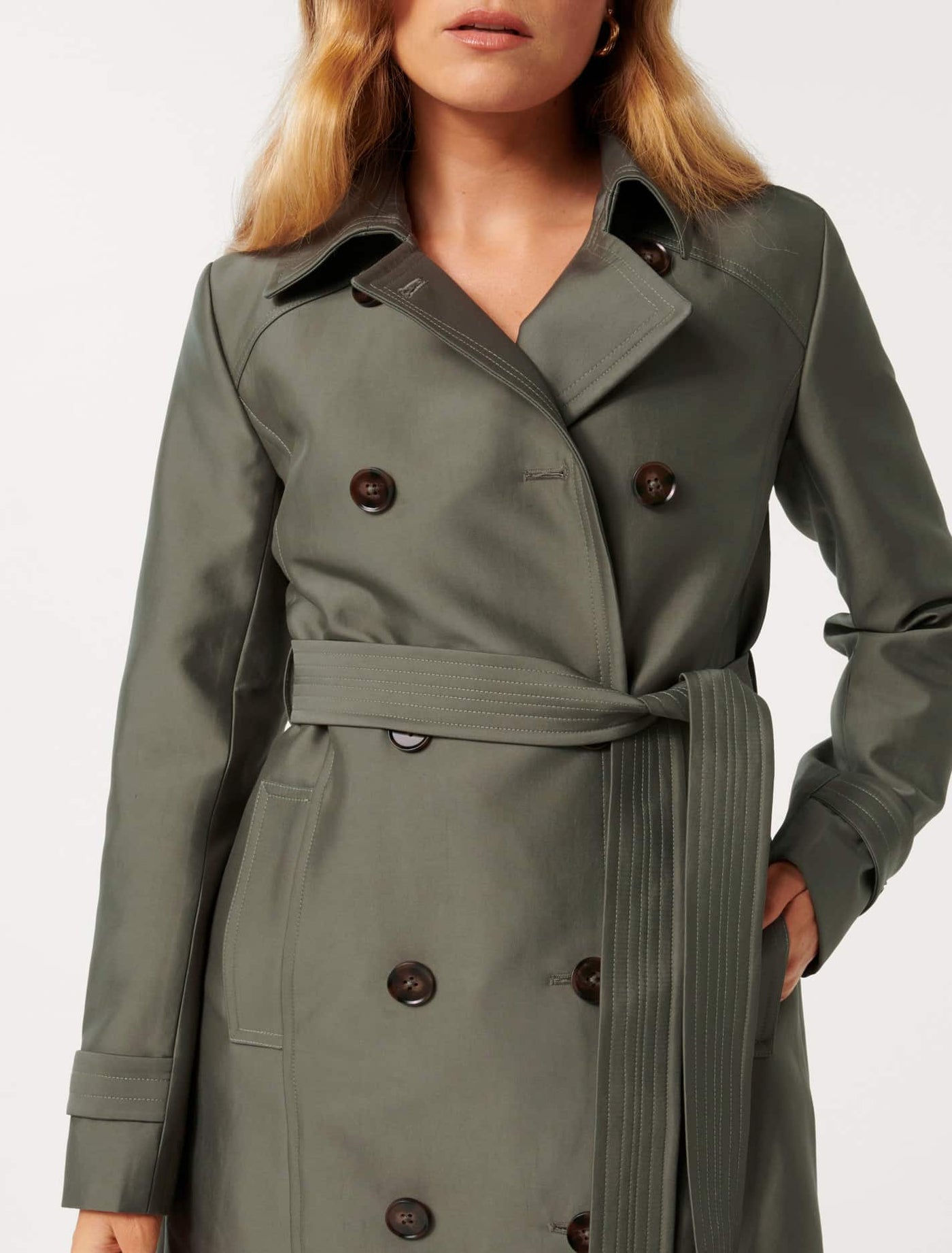 【新品未使用】CLANE OVER SHORT TRENCH COAT CLANE OVER SHORT TRENCH COAT