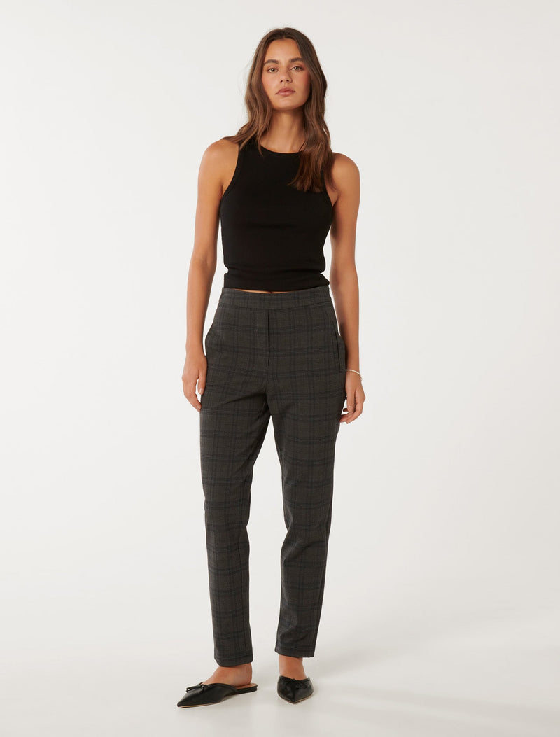 Nelly Check Pants Forever New