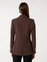 Immie Double Breasted Blazer Forever New