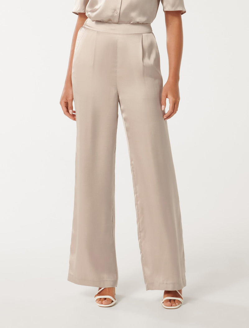 Simone Satin Pants Forever New