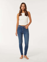 Ashley Mid-Rise Skinny Jeans Forever New